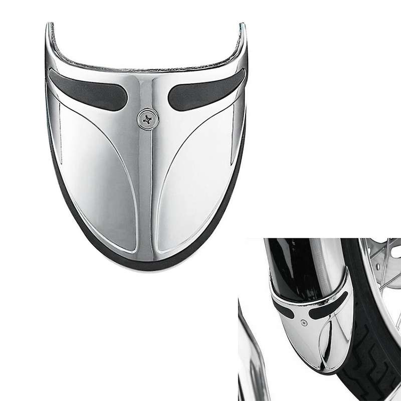 Motorcycle Extension/tip Flap Trim Narrow for Softail Fxst Xl Fxdwg Sportster 883 1200 Chrome