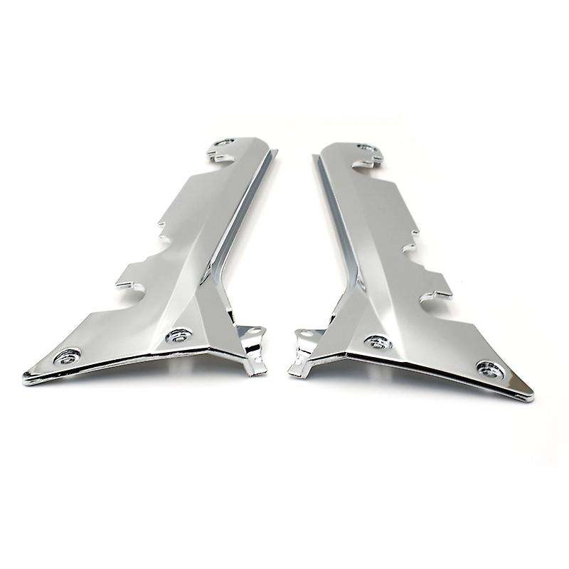 Motorcycle Fairing Right & Left Lower Rear Frame Cover for Goldwing GL1800 2001-2011 Chrome Decorati
