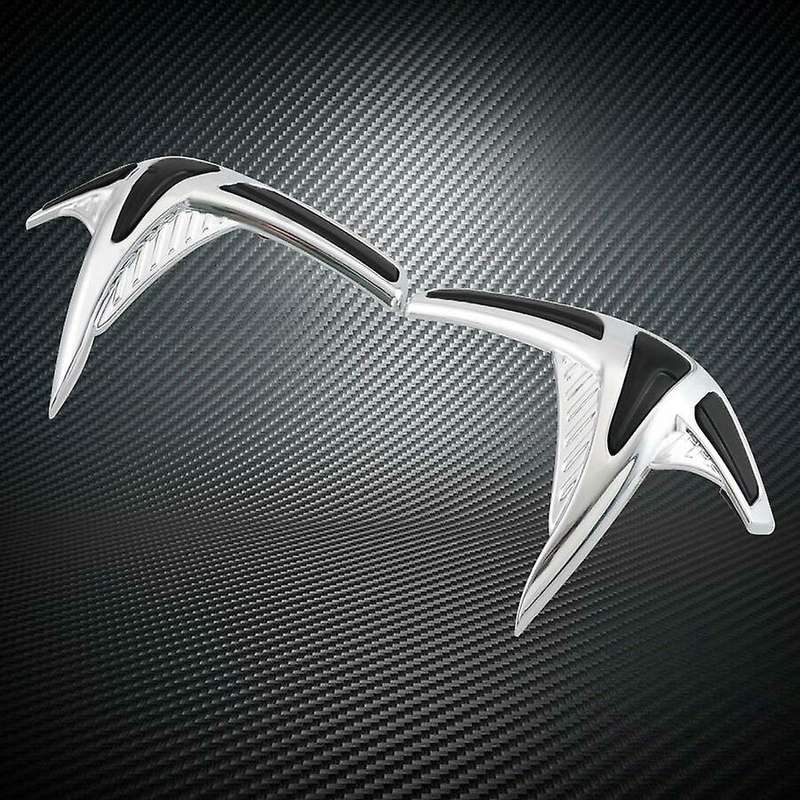 Motorcycle Fairing Sddlebag Protector Trim Cover for Gold Wing GL1800 1800 2001-2011 Chrome
