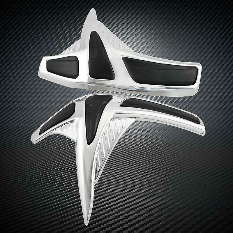 Motorcycle Fairing Sddlebag Protector Trim Cover for Gold Wing GL1800 1800 2001-2011 Chrome
