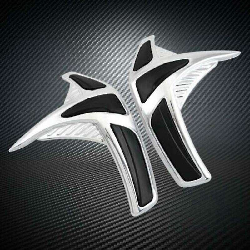 Motorcycle Fairing Sddlebag Protector Trim Cover for Gold Wing GL1800 1800 2001-2011 Chrome