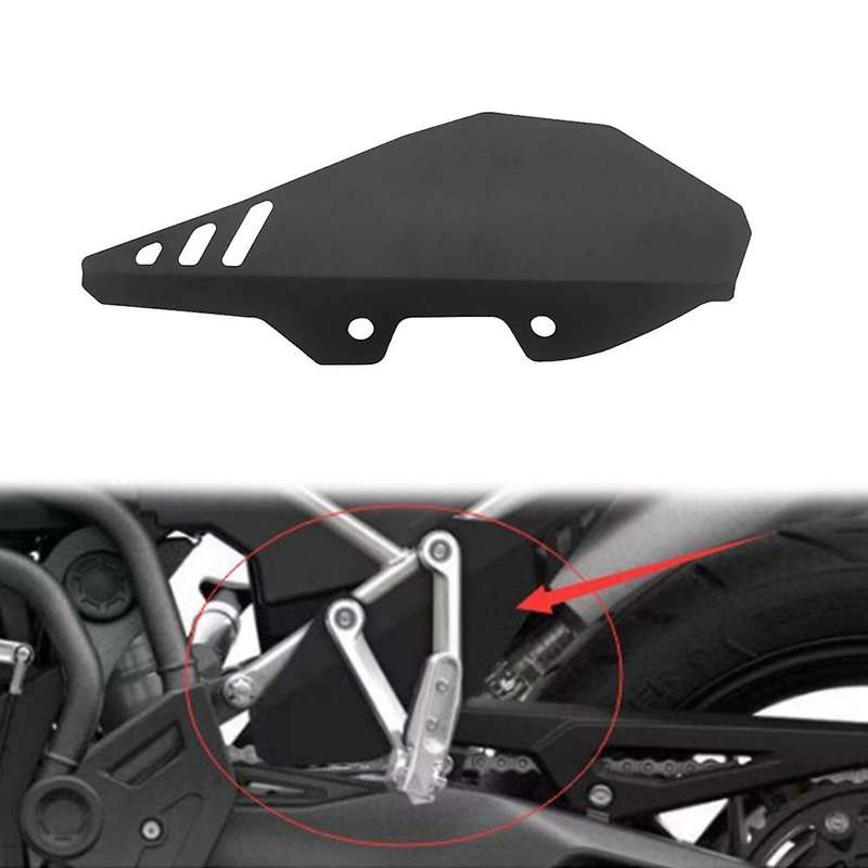 Motorcycle Filled Side Panel Frame Protector Guard Body Side Cover Fairing for 850 900 2020-2021 Bla