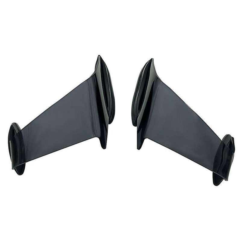 Motorcycle Fixed Wind Wing Wing Aerodynamic Fairing for ZX10R -10R 2022-2024 Black