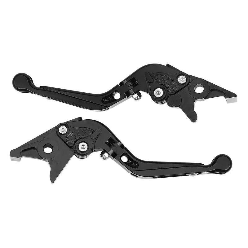 Motorcycle Folding Extendable Brake Clutch Levers for FORZA 125 250 300 2018-2020(Black)