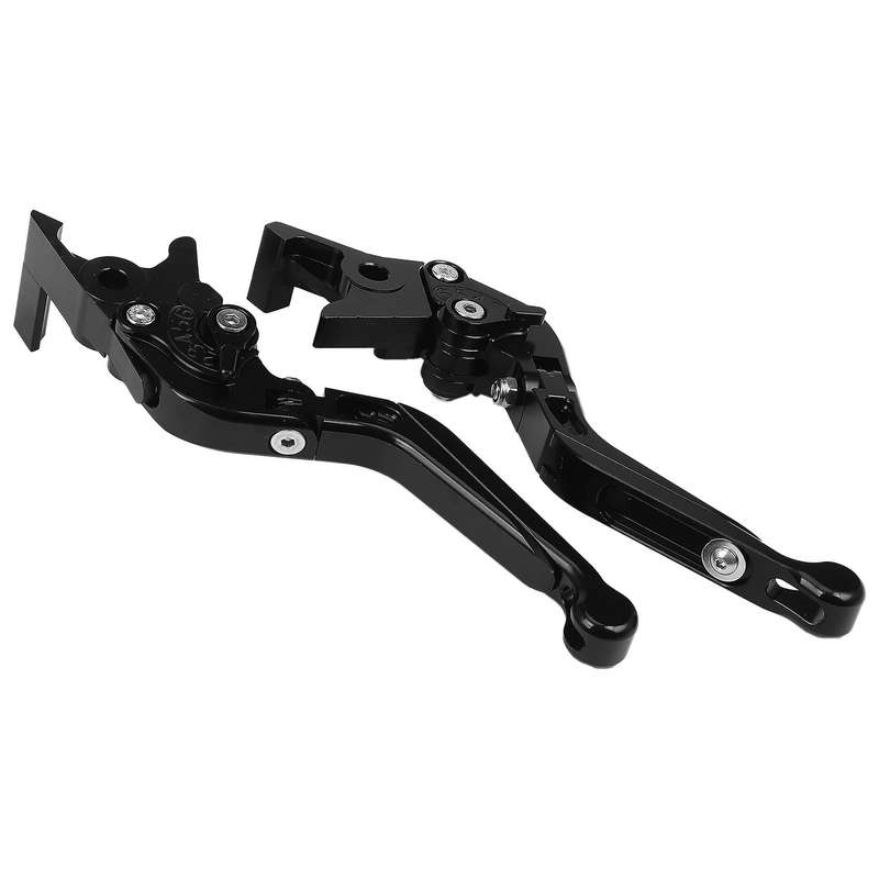 Motorcycle Folding Extendable Brake Clutch Levers for FORZA 125 250 300 2018-2020(Black)