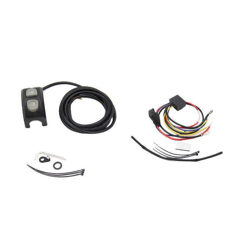 Motorcycle Fog Lights Wiring Harness Switch Control,Handbar Button Switch with Smart Relay for R1200