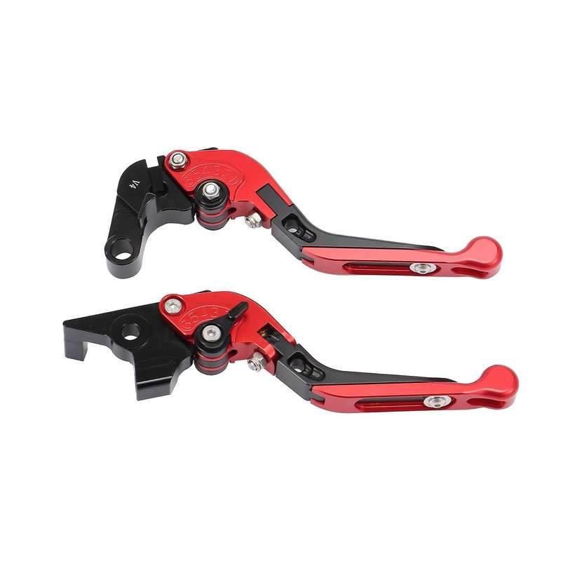 Motorcycle Folding Brake Clutch Levers for 700 2019-2020 Tenere700 XTZ 700 XTZ700(Red+Black)