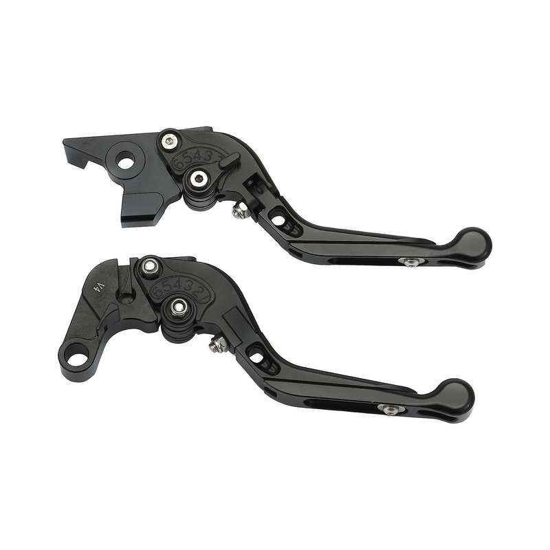 Motorcycle Folding Brake Clutch Levers for 700 2019-2020 Tenere700 XTZ 700 XTZ700(Black)
