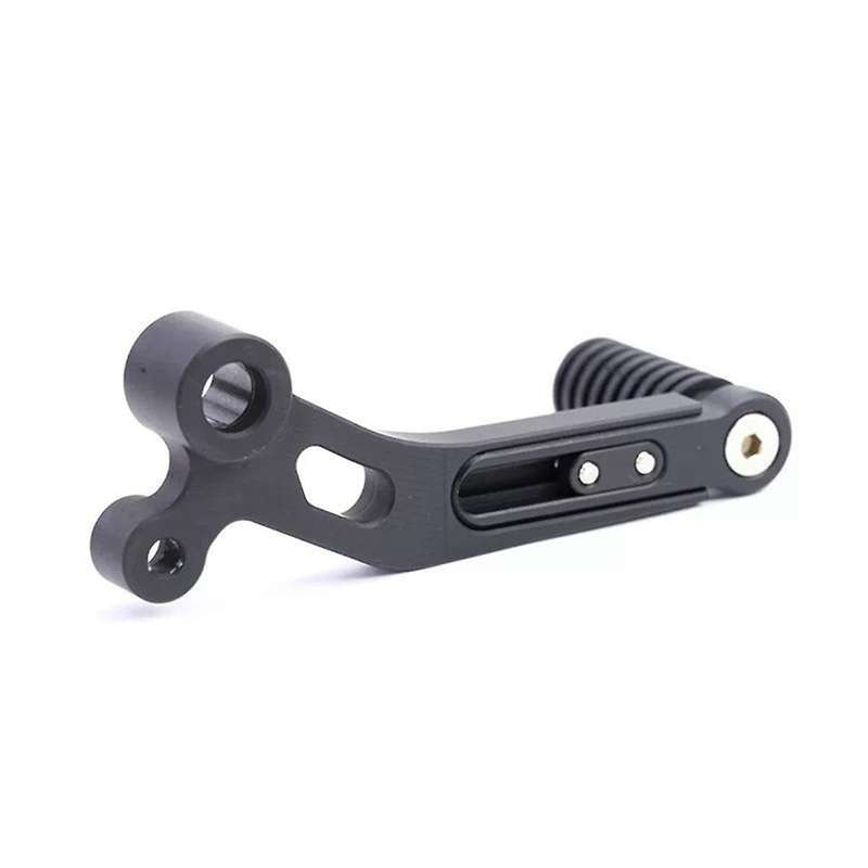 Motorcycle Folding Gear Shift Lever for 250SR SR250 Adjustable Length(Black)