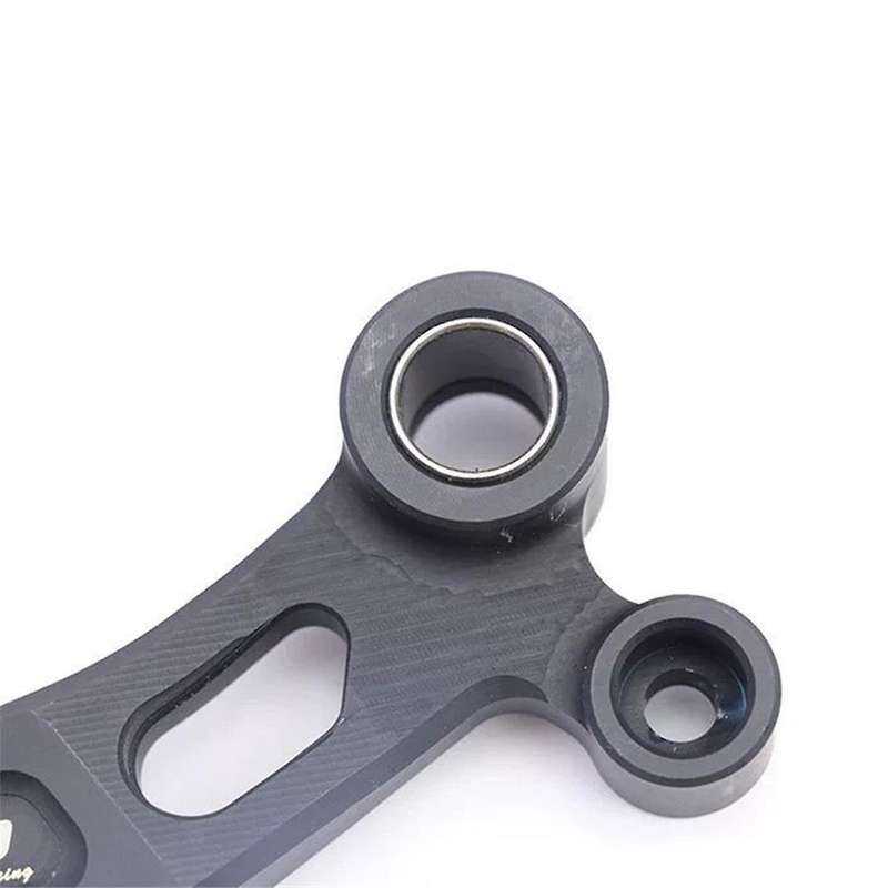 Motorcycle Folding Gear Shift Lever for 250SR SR250 Adjustable Length(Black)