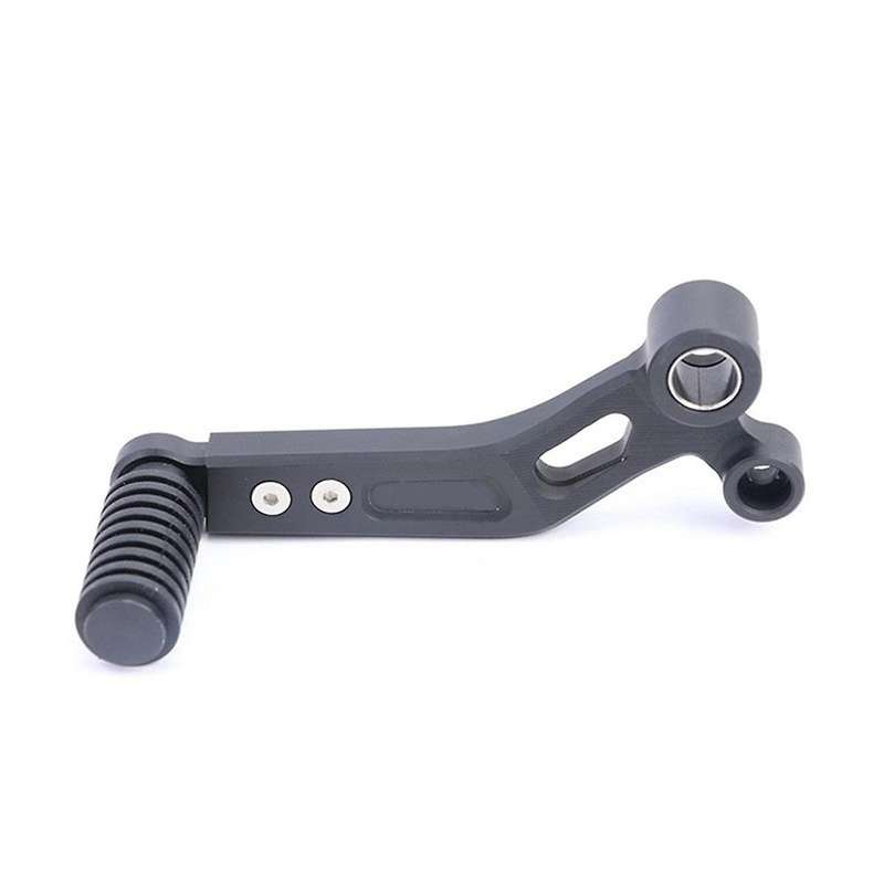 Motorcycle Folding Gear Shift Lever for 250SR SR250 Adjustable Length(Black)