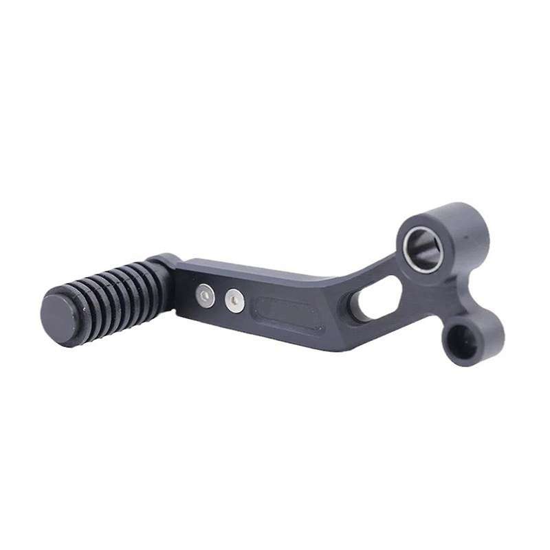 Motorcycle Folding Gear Shift Lever for 250SR SR250 Adjustable Length(Black)