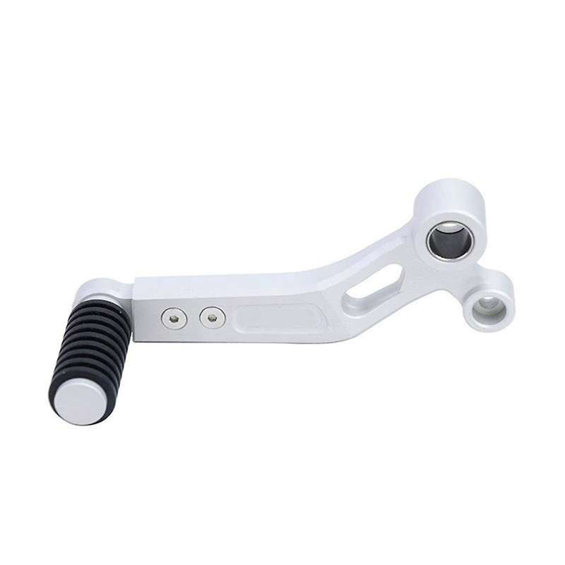 Motorcycle Folding Gear Shift Lever for 250SR SR250 Adjustable Length(Silver)