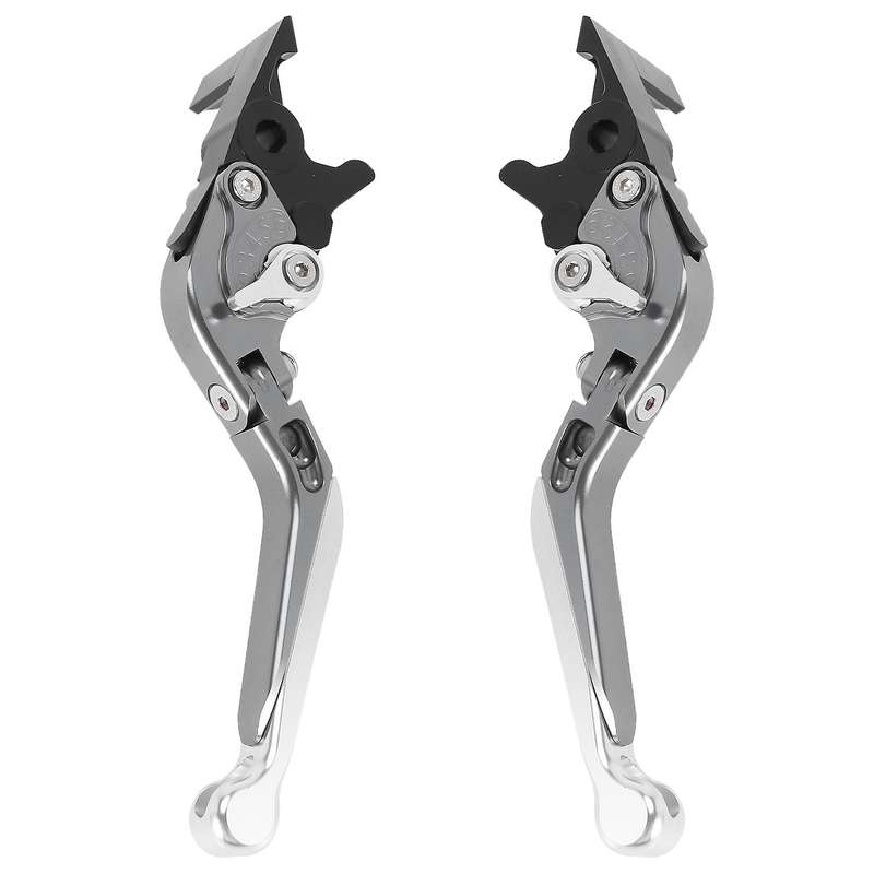Motorcycle Folding Extendable Brake Clutch Levers for FORZA 125 250 300 2018-2020(Silver)
