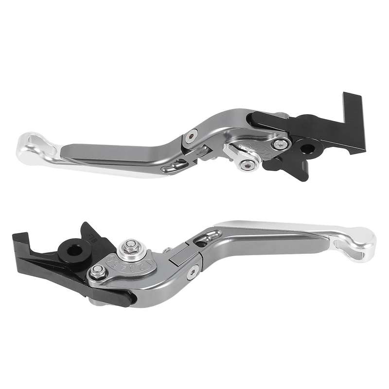 Motorcycle Folding Extendable Brake Clutch Levers for FORZA 125 250 300 2018-2020(Silver)