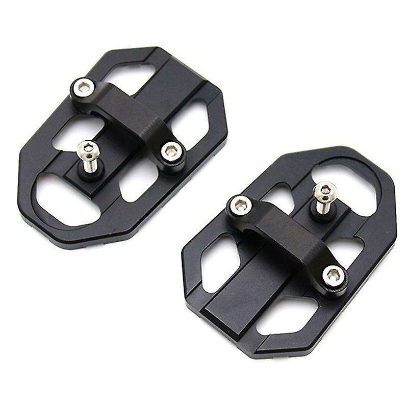Motorcycle Foot Peg Footrests Pedal Enlarger for NC700X/S NC750X/S CB500X(Black)