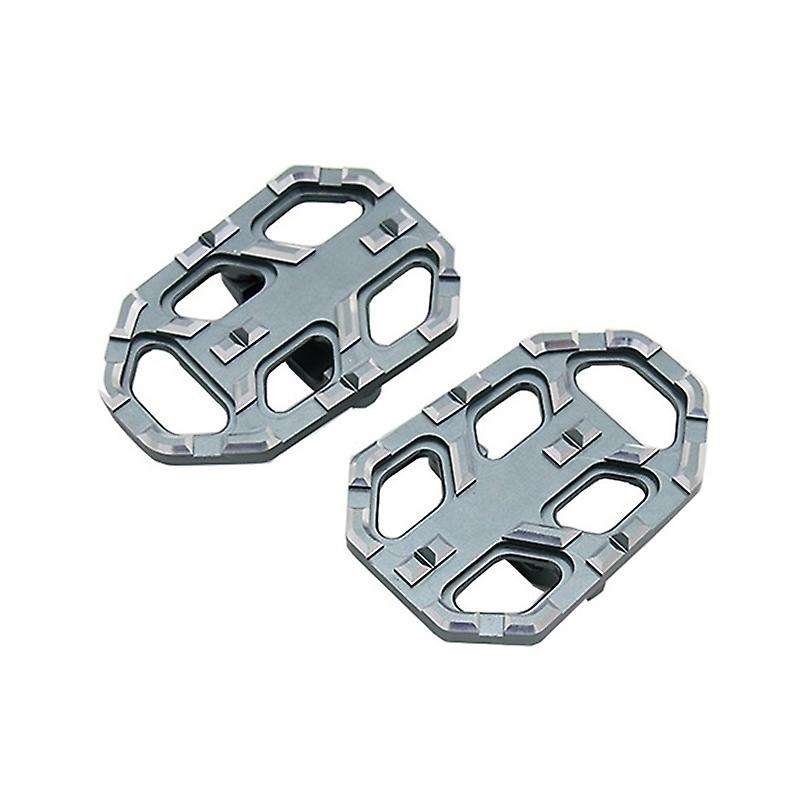 Motorcycle Foot Peg Footrests Pedal Enlarger for NC700X/S NC750X/S CB500X(Silver)