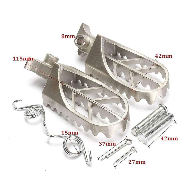Motorcycle Foot Peg Rest Pedal for YZ85 YZ125 YZ250 YZ450F WR250F