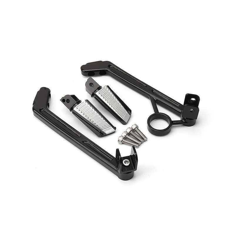 Motorcycle Footpegs Rear Passenger Foot Pegs Foot Rests Pedal Bracket for Rninet Rninet R Ninet R9t