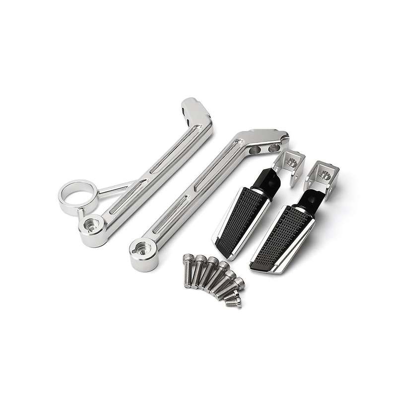 Motorcycle Footpegs Rear Passenger Foot Pegs Foot Rests Pedal Bracket for Rninet Rninet R Ninet R9t