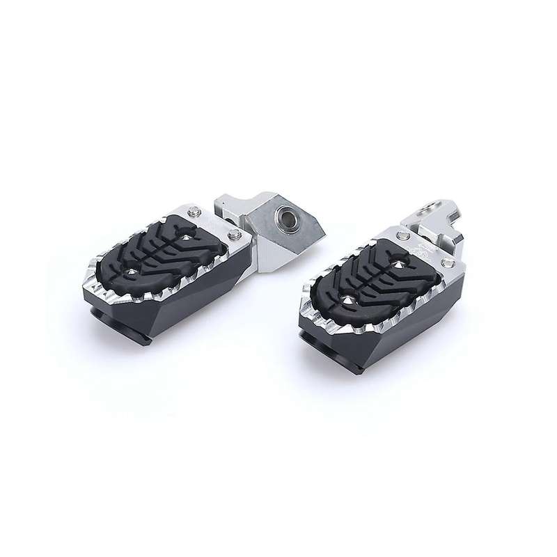 Motorcycle Footrest Footpeg Foot Pegs Accessories for F850gs Adventure F850 Gs Adventure F750gs(blac