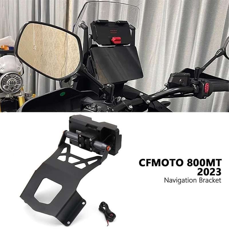Motorcycle for 800 MT 800MT 800Mt Windshield Stand Holder Phone Mobile Phone GPS Navigation Plate Br