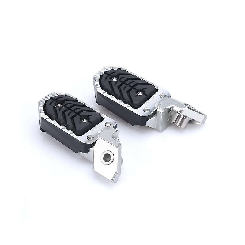 Motorcycle Footrest Footpeg Foot Pegs Accessories for F850gs Adventure F850 Gs Adventure F750gs(silv