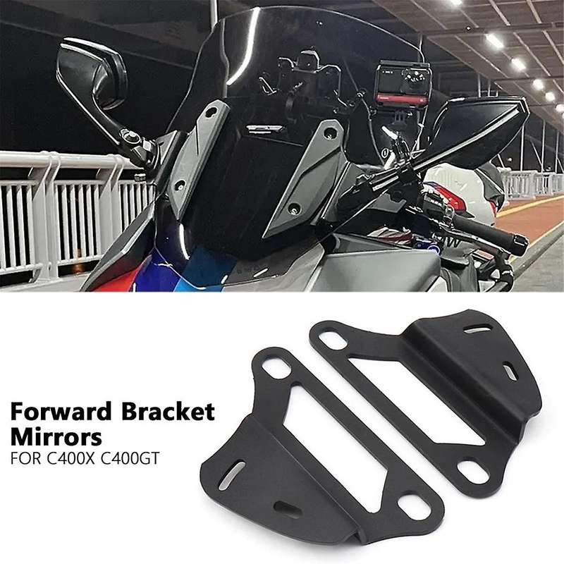 Motorcycle for C400gt C400 Gt C400x C 400 X Forward Moving Bracket Side Mirrors Holder Anti Shake Re