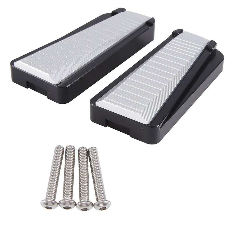 Motorcycle Fornt Foot Pegs Widen Footrest Pad Foot Rests Pedal for Voge Ds525x 525 X 525dsx 525 (sil