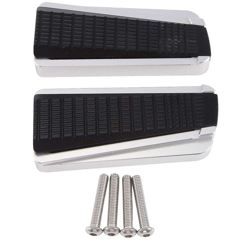 Motorcycle Fornt Foot Pegs Widen Footrest Pad Foot Rests Pedal for Voge Ds525x 525 X 525dsx 525 (bla