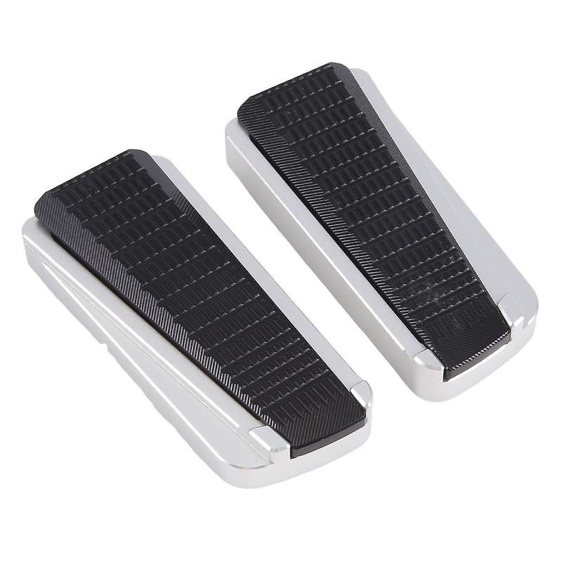 Motorcycle Fornt Foot Pegs Widen Footrest Pad Foot Rests Pedal for Voge Ds525x 525 X 525dsx 525 (bla