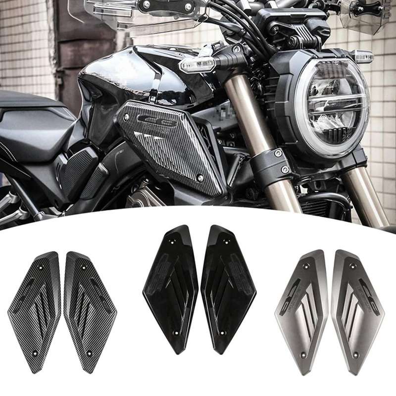 Motorcycle Frame Side Panel Cover Protective Intake Pipe Protector Shell for CB650R 650R 2019 2020 2