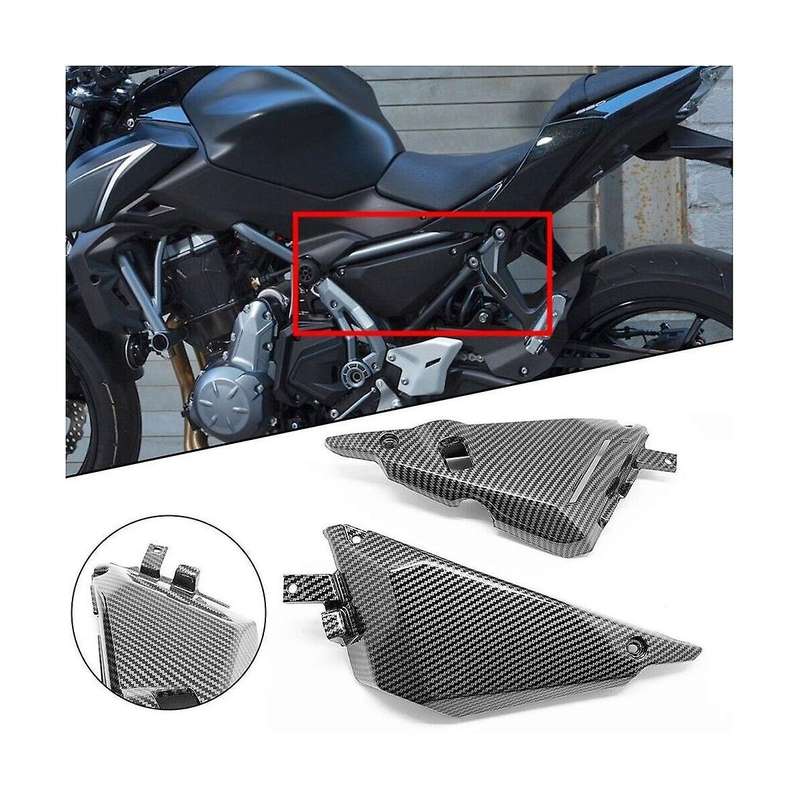 Motorcycle Frame Side Cover Cowl Panel Trim Body Fairings for Z650 2017-2019 Engine Guard Protector