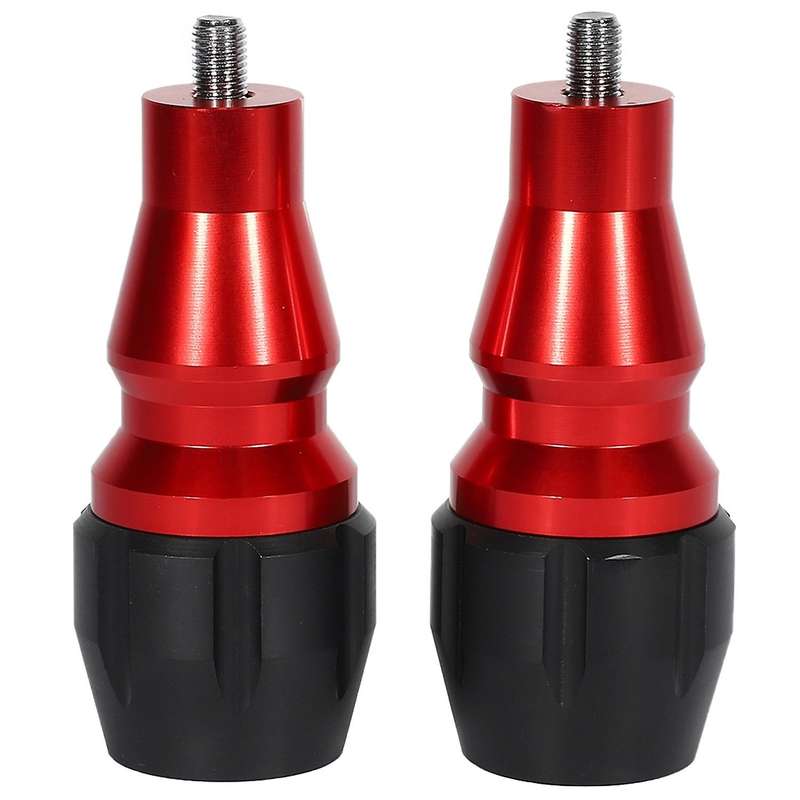 Motorcycle Frame Slider Fairing Guard Anti Crash Pad Protector for GSX-S 750 1000 400 600 750(Red)