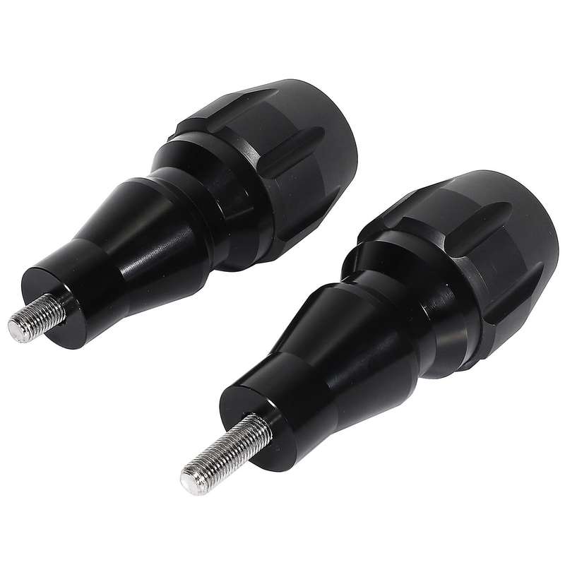 Motorcycle Frame Slider Fairing Guard Anti Crash Pad Protector for GSX-S 750 1000 400 600 750(Black)