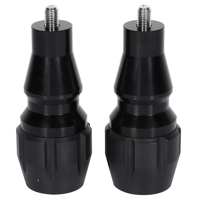 Motorcycle Frame Slider Fairing Guard Anti Crash Pad Protector for GSX-S 750 1000 400 600 750(Black)