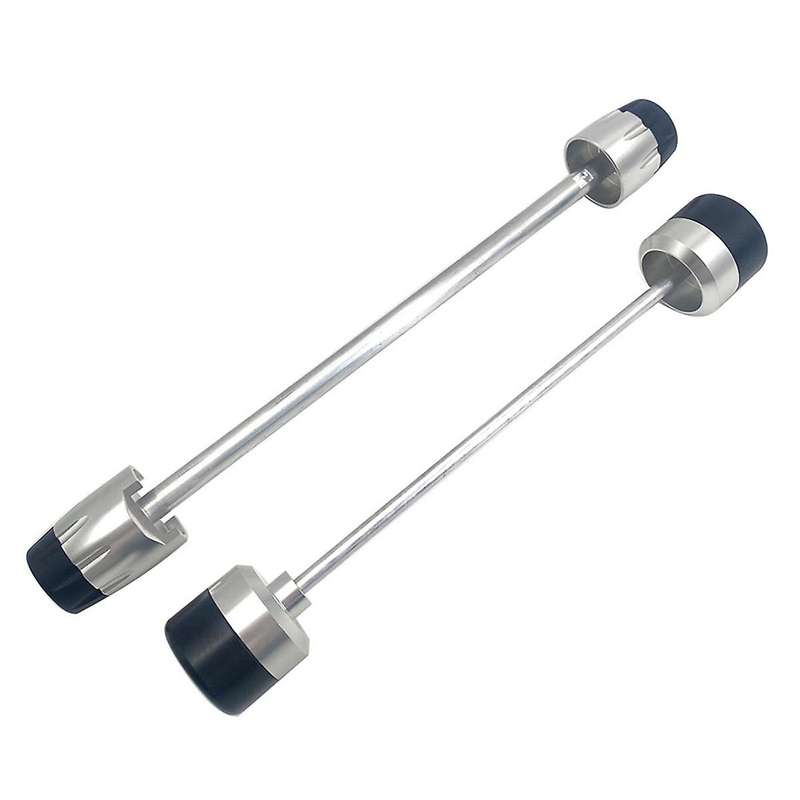 Motorcycle Front & Rear Axle Fork Crash Sliders Wheel Protection for GSX-S1000GX GSX S1000GX GSXS 10
