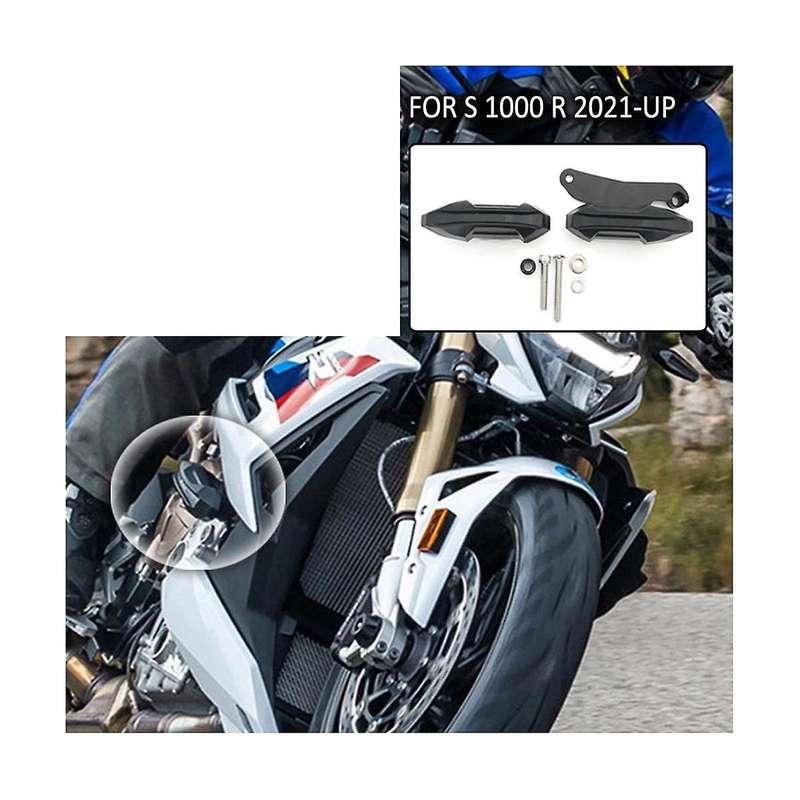 Motorcycle Frame Sliders Protector Guard Anti-fall Glue Falling Protection Pads Set for S1000r S 10