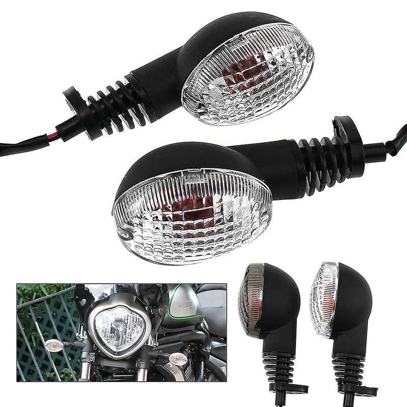 Motorcycle Front and Rear Turn Signal Indicator Light for KLX250SF 2009-2011 Ninja 250 2008-2012 Smo