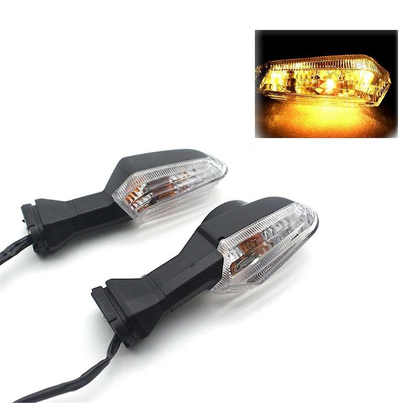 Motorcycle Front and Rear Turn Signal Light Indicator Blinker for 250 300 600 Z1000 ER-6N,A