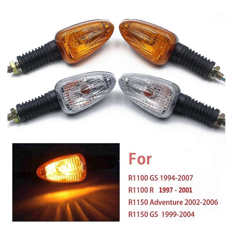 Motorcycle Front and Rear Turn Signal Light Indicator Blinker for R1100GS 1994-2007 R1100R 1997-2001