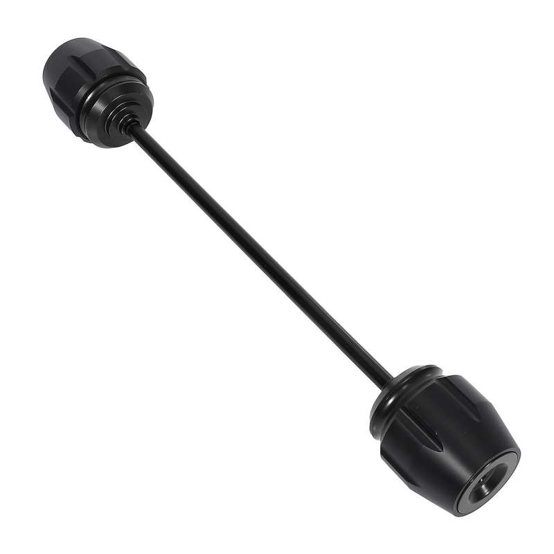 Motorcycle Front Axle Fork Crash Sliders Wheel Protector Fit for 650 Versys650 2015-2019(Black)