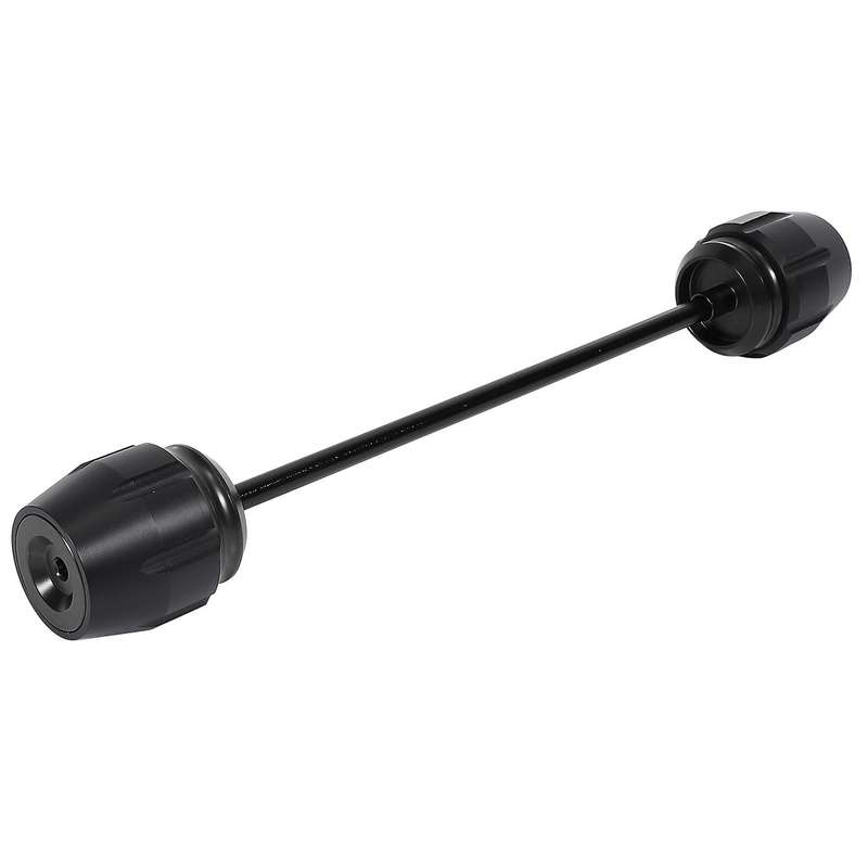 Motorcycle Front Axle Fork Crash Sliders Wheel Protector Fit for 650 Versys650 2015-2019(Black)