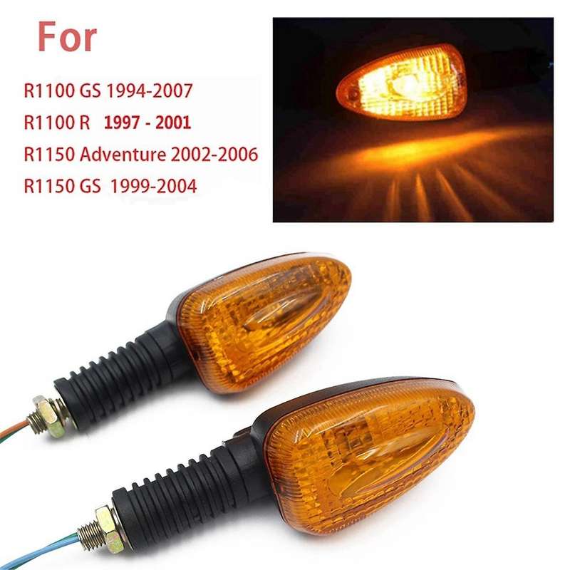 Motorcycle Front and Rear Turn Signal Light Indicator Blinker for R1100GS 1994-2007 R1100R 1997-200
