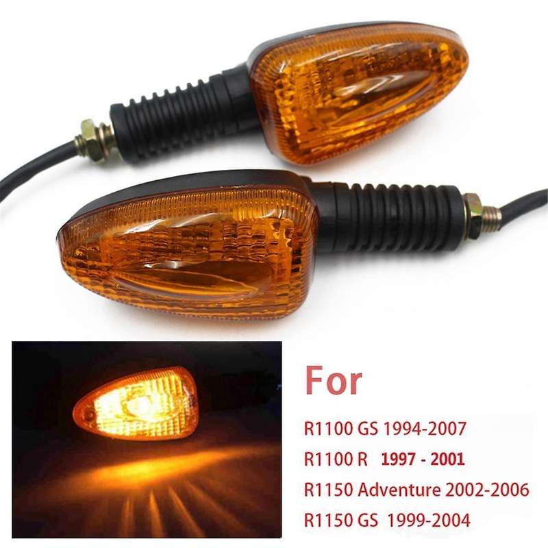 Motorcycle Front and Rear Turn Signal Light Indicator Blinker for R1100GS 1994-2007 R1100R 1997-200