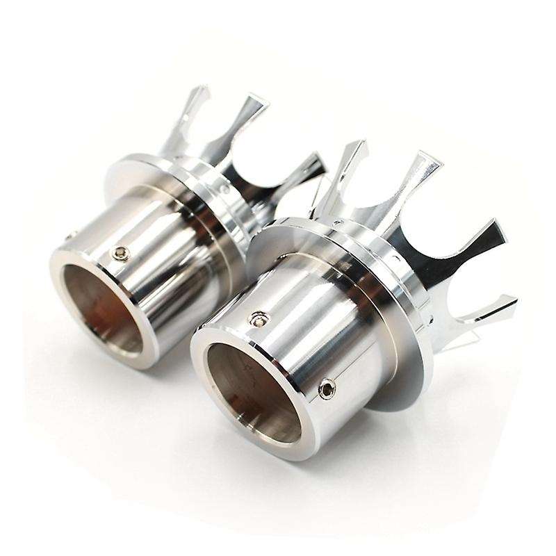 Motorcycle Front Axle Nut Covers Bolt Cap Chrome Crown Aluminum for XL883 XL1200 Touring V Rod CVO