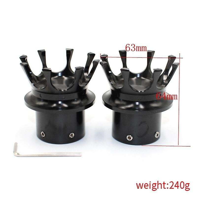 Motorcycle Front Axle Nut Covers Bolt Cap Aluminum for XL883 XL1200 Touring V Rod CVO