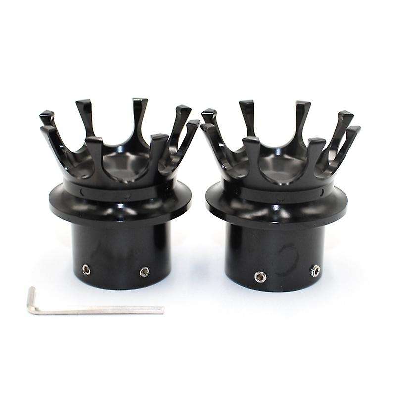 Motorcycle Front Axle Nut Covers Bolt Cap Aluminum for XL883 XL1200 Touring V Rod CVO