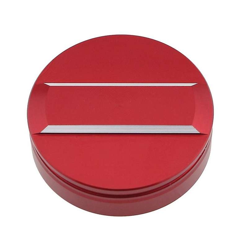 Motorcycle Front Clutch Cover Rear Brake Fluid Reservoir Cap for Panigale V2 V4 S/R 1260(Red)