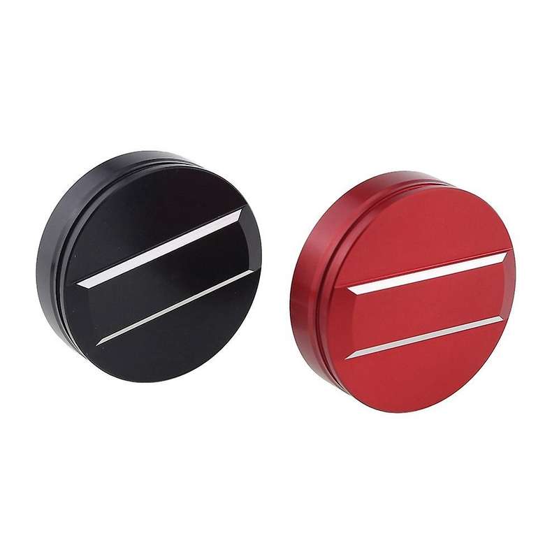 Motorcycle Front Clutch Cover Rear Brake Fluid Reservoir Cap for Panigale V2 V4 S/R 1260(Red)